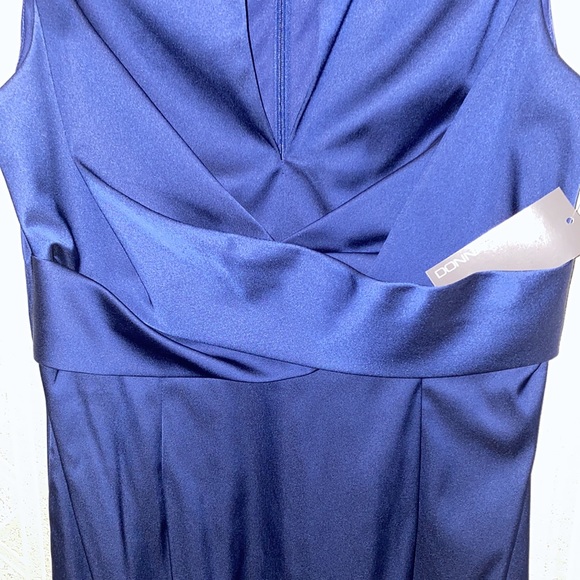 Beautiful Blue Dress by Donna Ricco NEW w/tags - Picture 4 of 15